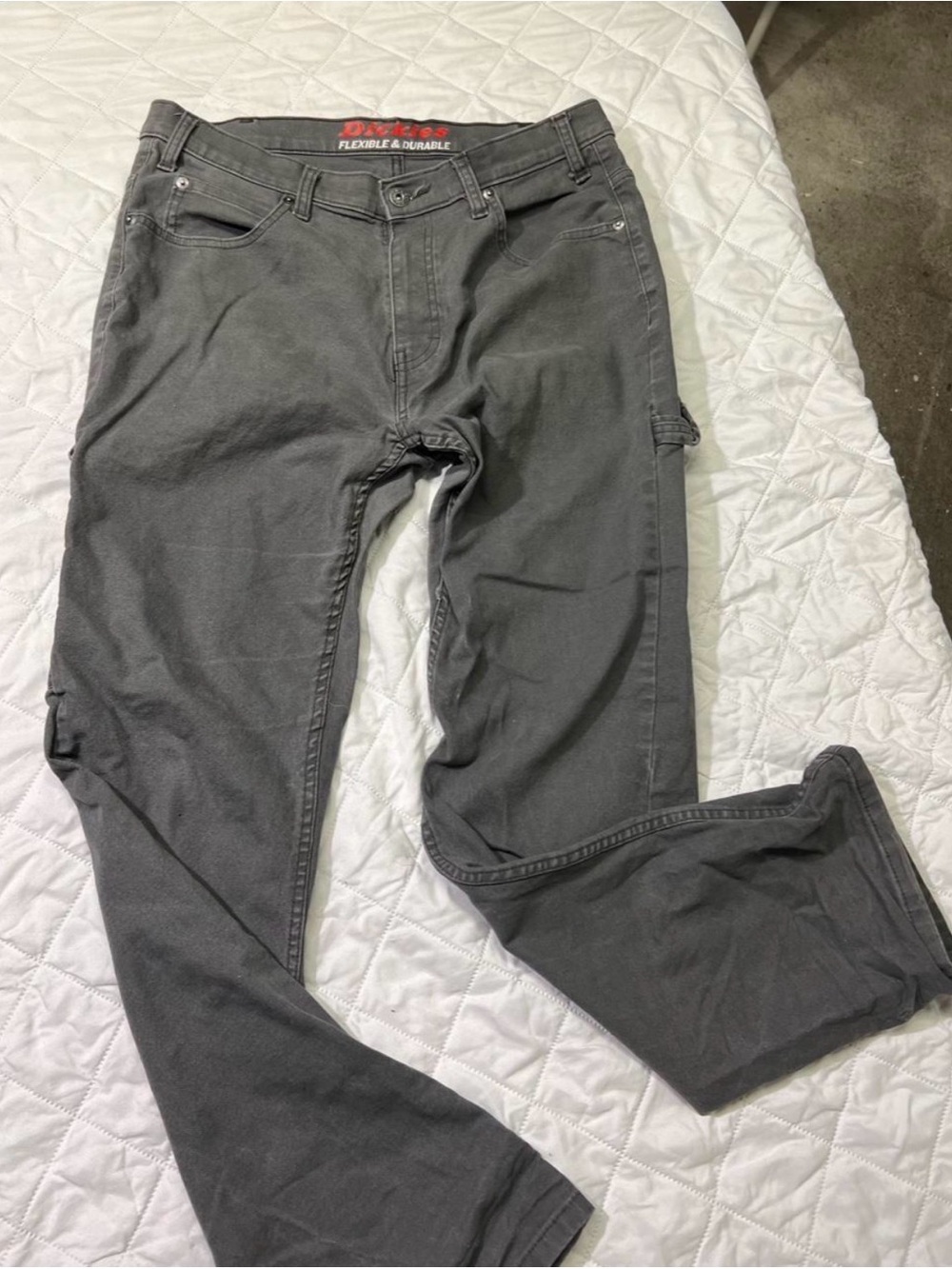 Grey Dickies Carpenter Pants